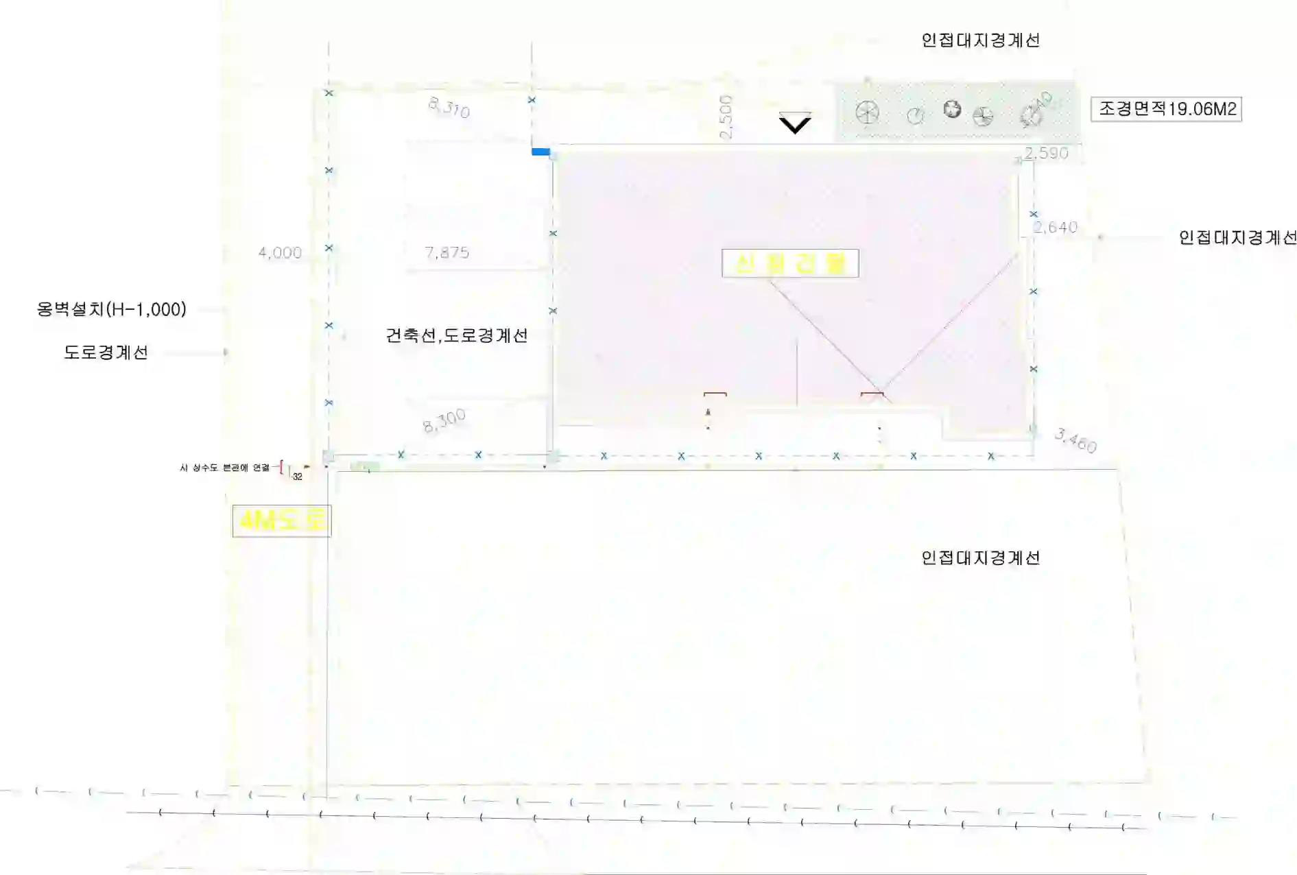 세종아트빌101동 배치도 이미지